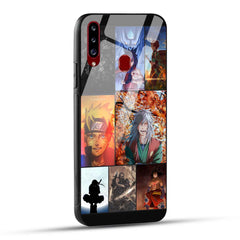 Samsung Galaxy A20s Back Cover Kakashii Narutto Printed Glass Case