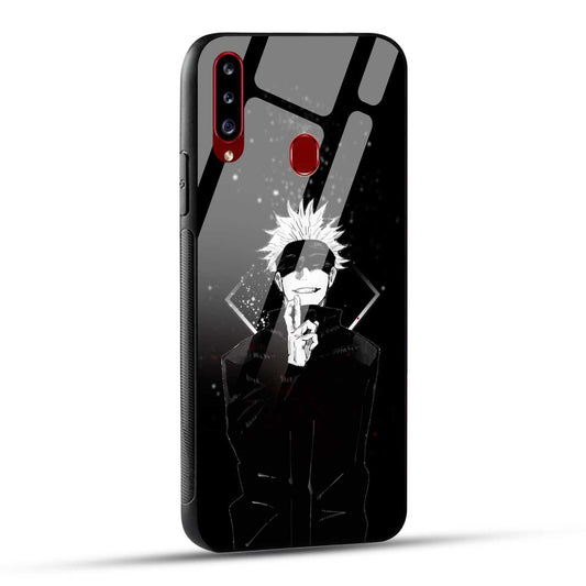 Samsung Galaxy A20s Back Cover Anime Printed Glass Case