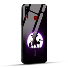 Samsung Galaxy A20s Back Cover Madara Uchiha Printed Glass Case