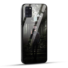 Samsung Galaxy A21s Back Cover Gojo Printed Glass Case