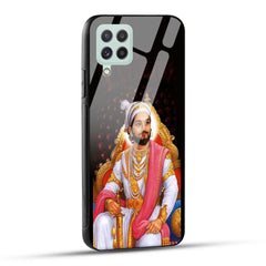 Samsung Galaxy A22 4G Back Cover Chhatrapati Shivaji Maharaj Printed Glass Case