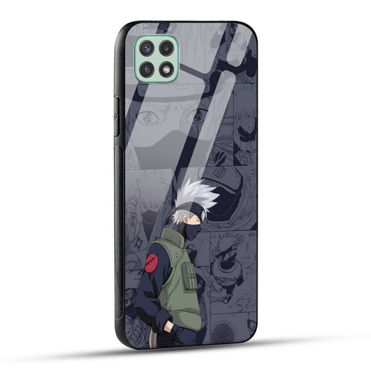 Samsung Galaxy A22 5G / Samsung Galaxy F42 5G Back Cover Kakashii Printed Glass Case