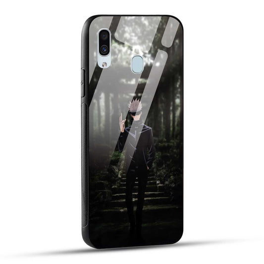 Samsung Galaxy A30 / Samsung Galaxy A20 / Samsung Galaxy M10s Back Cover Gojo Printed Glass Case