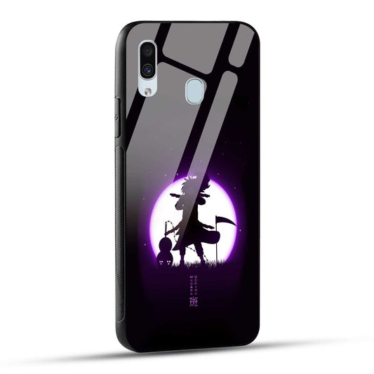 Samsung Galaxy A30 / Samsung Galaxy A20 / Samsung Galaxy M10s Back Cover Madara Uchiha Printed Glass Case
