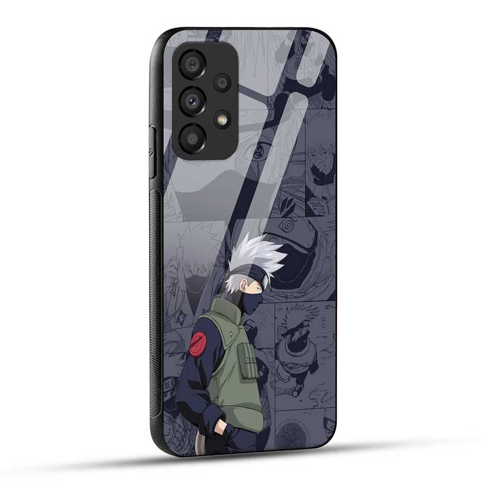 Samsung Galaxy A23 Back Cover Kakashii Glass Case