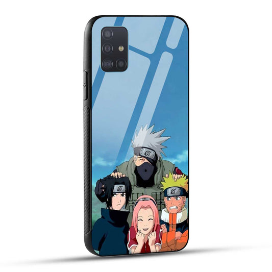 Samsung Galaxy A51 Back Cover Kakashi Printed Glass Case