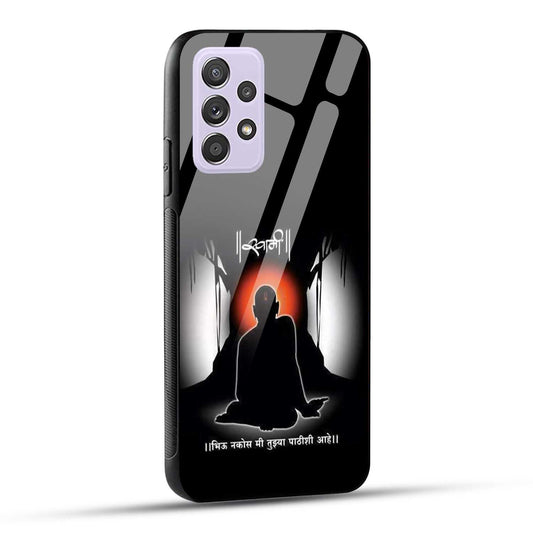 Samsung Galaxy A52 / A52 5G / A52S / A52s 5G Back Cover Shree Swami Samarth Printed Glass Case