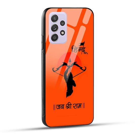 Samsung Galaxy A52 / A52 5G / A52S / A52s 5G Back Cover Jai Shree Ram Printed Glass Case