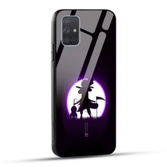 Samsung Galaxy A71 Back Cover Madara Uchiha Printed Glass Case