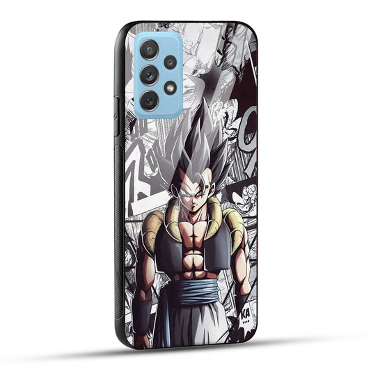 Samsung Galaxy A72 Back Cover Looking Angry Printed Glass Case