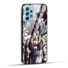 Samsung Galaxy A72 Back Cover Looking Angry Printed Glass Case