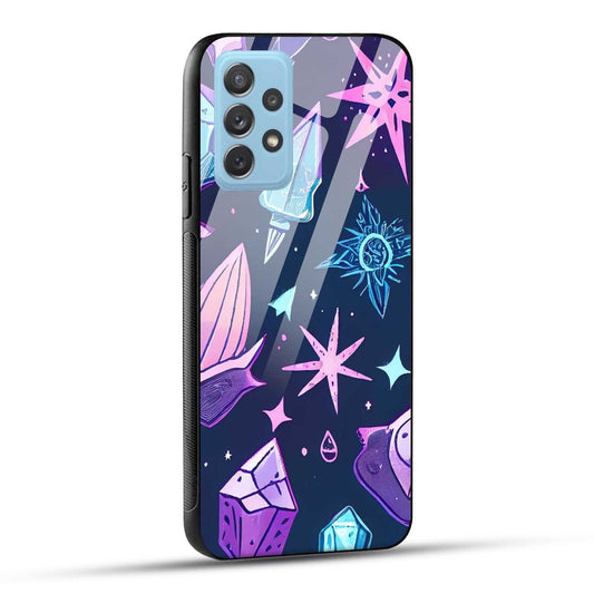 Samsung Galaxy A72 Back Cover Stones Of Ancestors Printed Glass Case