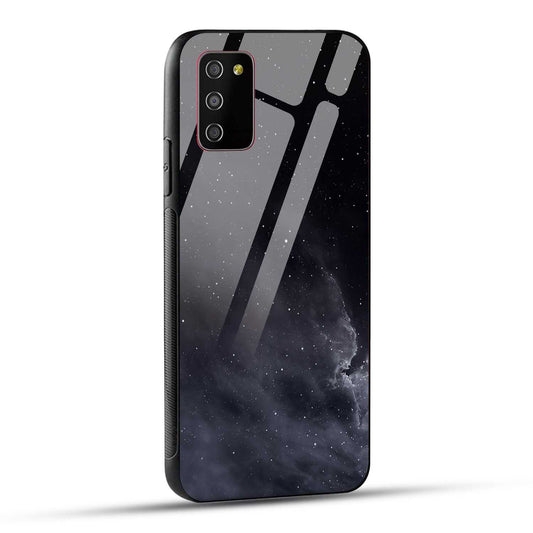 Samsung Galaxy M02s / Samsung Galaxy A03s / Samsung Galaxy F02S Back Cover Stars In The Dark Printed Glass Case