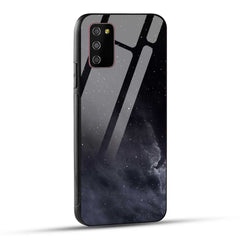 Samsung Galaxy M02s / Samsung Galaxy A03s / Samsung Galaxy F02S Back Cover Stars In The Dark Printed Glass Case