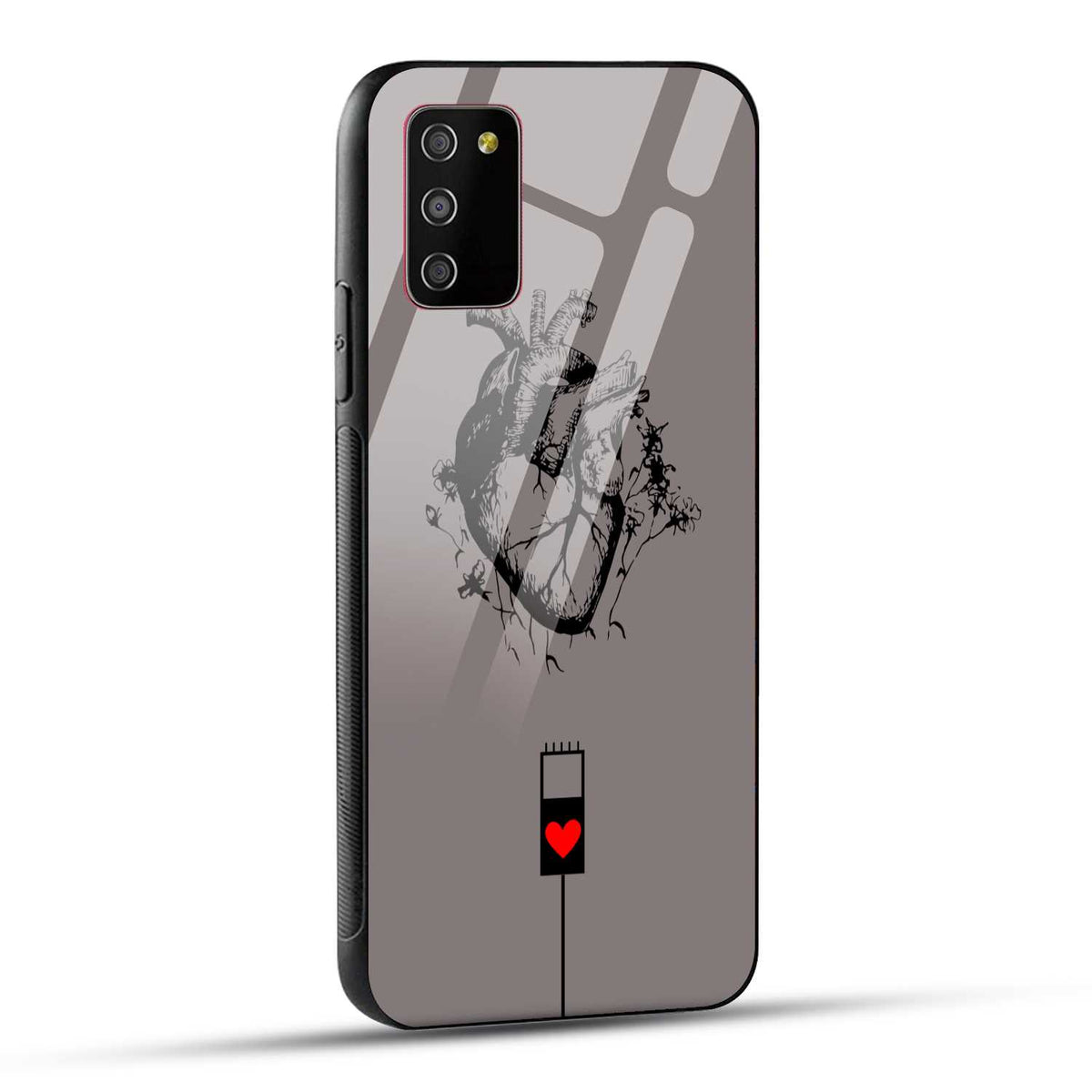 Samsung Galaxy M02s / Samsung Galaxy A03s / Samsung Galaxy F02S Back Cover Colorful Watercolor Painting Printed Glass Case