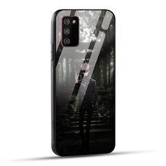 Samsung Galaxy M02s / Samsung Galaxy A03s / Samsung Galaxy F02S Back Cover Gojo Printed Glass Case