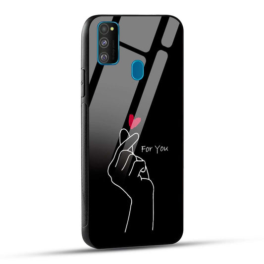 Samsung Galaxy M30s / Samsung Galaxy M21 / Samsung Galaxy M21 2021 Back Cover For You Printed Glass Case