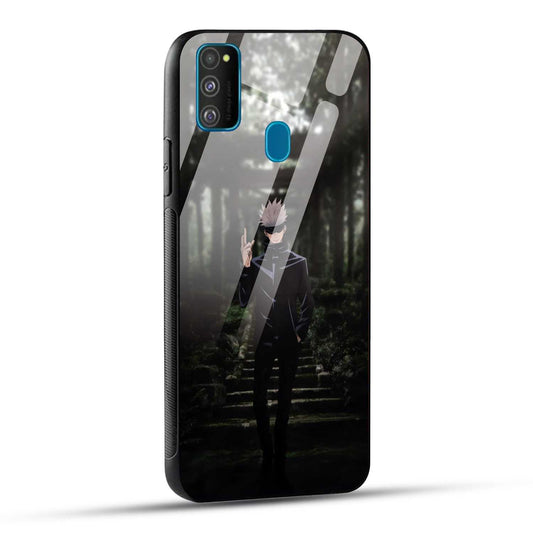 Samsung Galaxy M30s / Samsung Galaxy M21 / Samsung Galaxy M21 2021 Back Cover Gojo Printed Glass Case