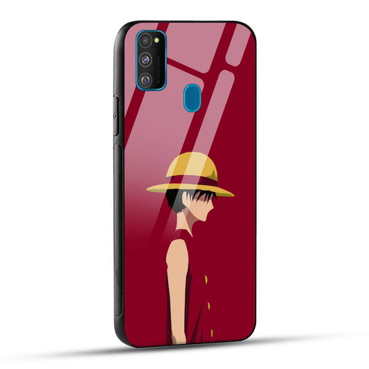Samsung Galaxy M30s / Samsung Galaxy M21 / Samsung Galaxy M21 2021 Back Cover Luffy Printed Glass Case