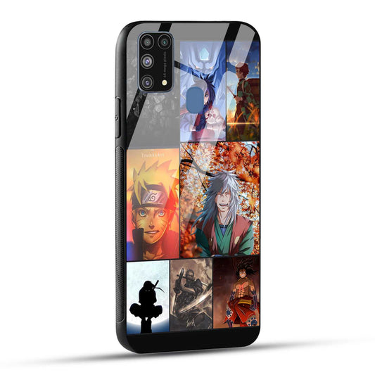 Samsung Galaxy M31 / Samsung Galaxy F41 / Samsung Galaxy M31 Prime Back Cover Kakashii Narutto Printed Glass Case