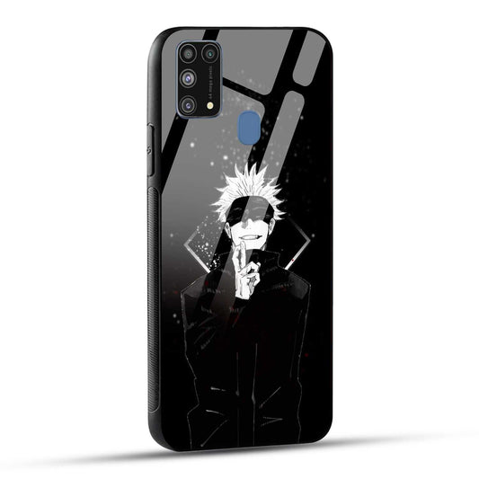 Samsung Galaxy M31 / Samsung Galaxy F41 / Samsung Galaxy M31 Prime Back Cover Anime Printed Glass Case