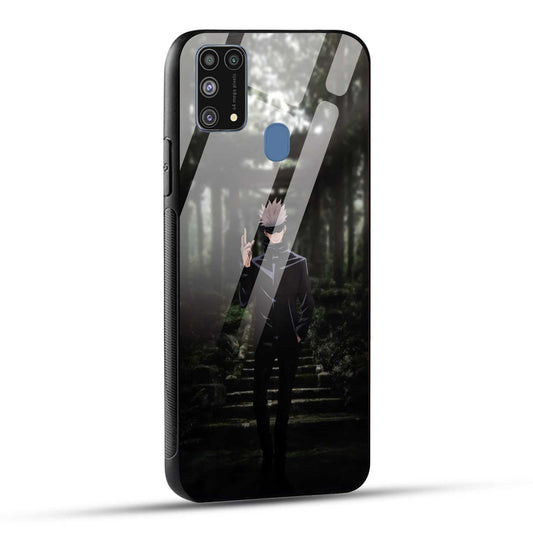Samsung Galaxy M31 / Samsung Galaxy F41 / Samsung Galaxy M31 Prime Back Cover Gojo Printed Glass Case