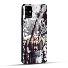 Samsung Galaxy M31s Back Cover Looking Angry Printed Glass Case
