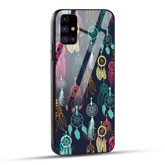 Samsung Galaxy M31s Back Cover Dreamcatcher Printed Glass Case