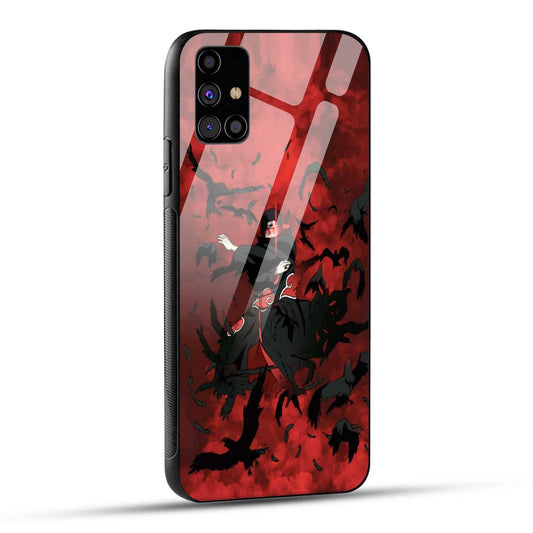 Samsung Galaxy M31s Back Cover Akatsukii Printed Glass Case