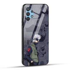 Samsung Galaxy A32 Back Cover Kakashii Printed Glass Case