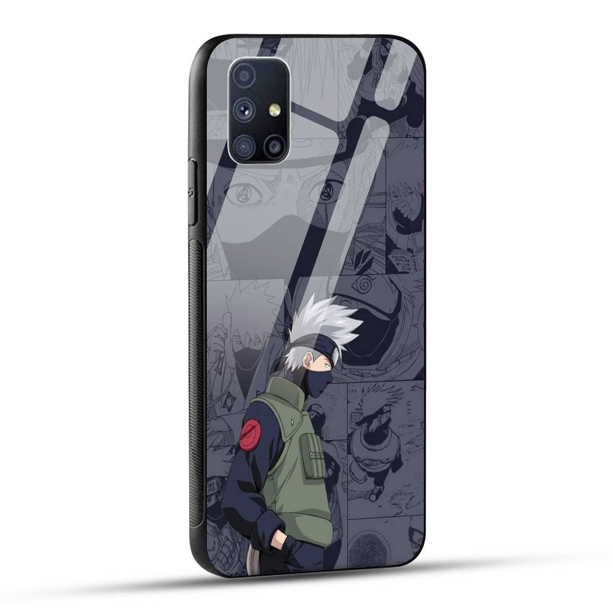 Samsung Galaxy M51 Back Cover Kakashii Printed Glass Case