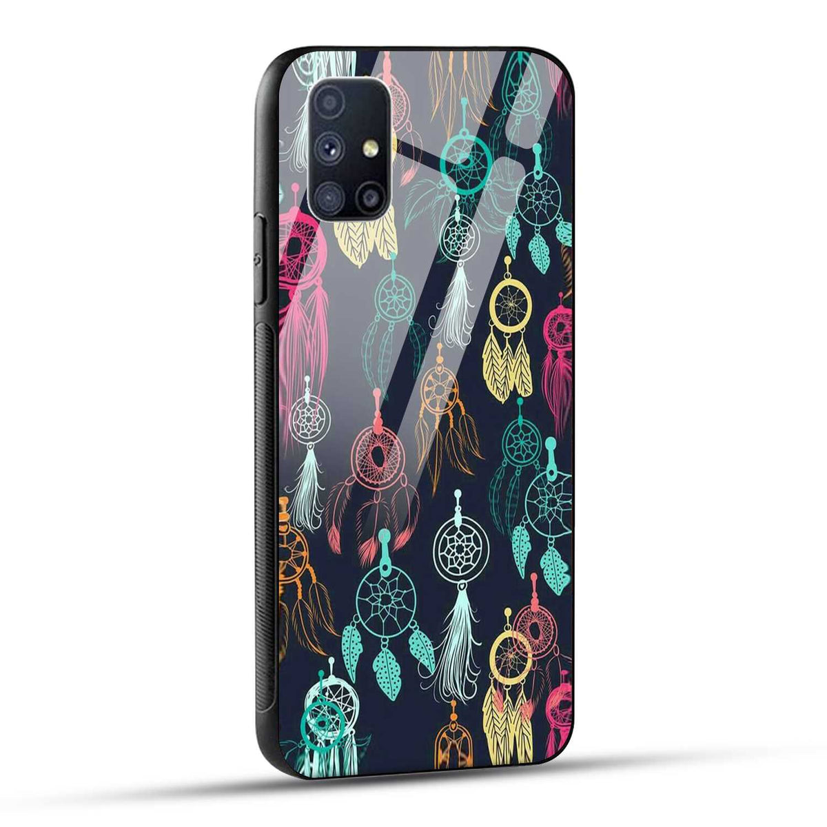 Samsung Galaxy M51 Back Cover Dreamcatcher Printed Glass Case