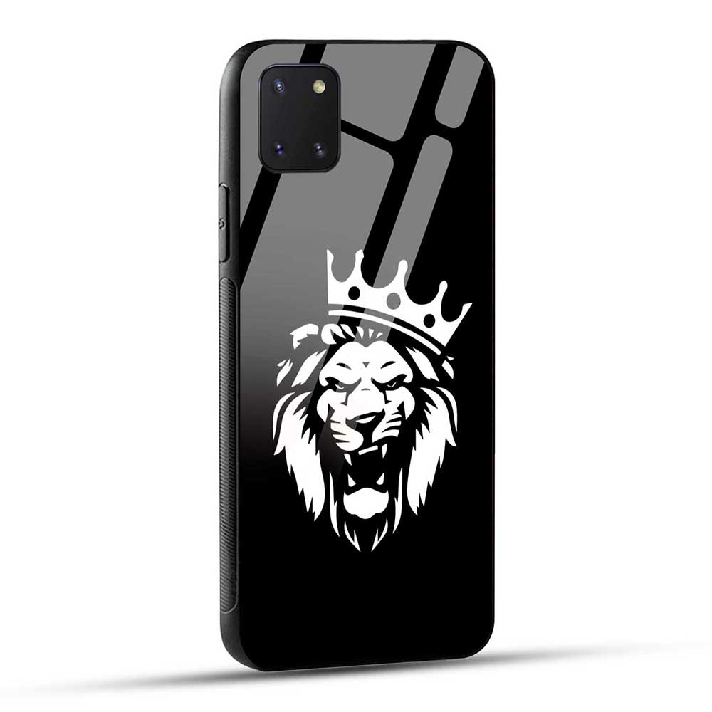Samsung Galaxy Note 10 Lite Back Cover King Crown Latest Trend Glass Case