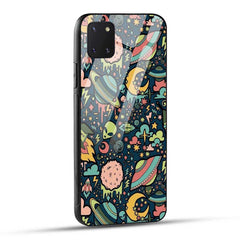Samsung Galaxy Note 10 Lite Back Cover Alien Glass Case