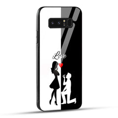 Samsung Galaxy Note 8 Back Cover Love Proposal Printed Glass Case