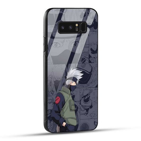 Samsung Galaxy Note 8 Back Cover Kakashii Printed Glass Case