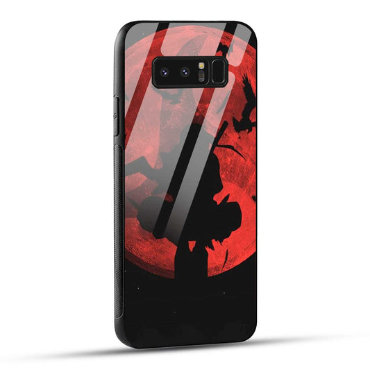 Samsung Galaxy Note 8 Back Cover Narutto Printed Glass Case