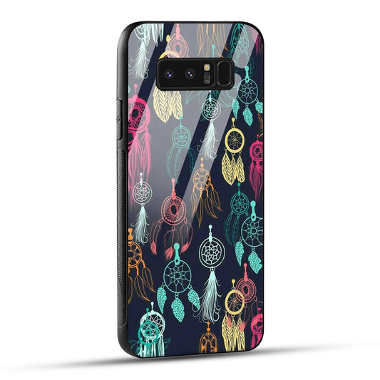 Samsung Galaxy Note 8 Back Cover Dreamcatcher Printed Glass Case