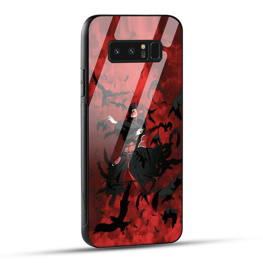 Samsung Galaxy Note 8 Back Cover Akatsukii Printed Glass Case