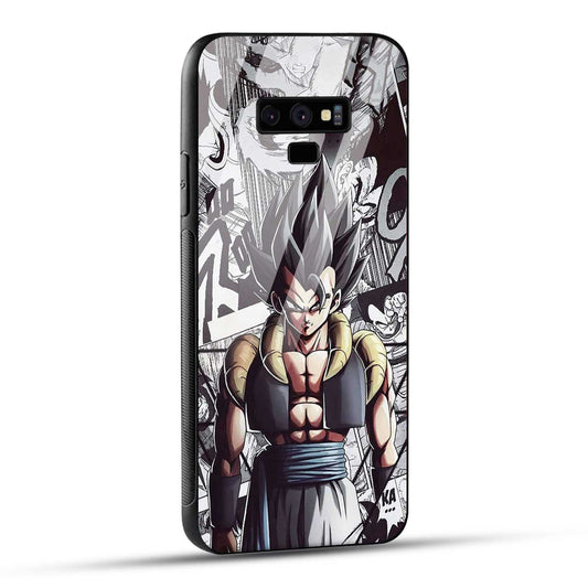 Samsung Galaxy Note 9 Back Cover Looking Angry Printed Glass Case