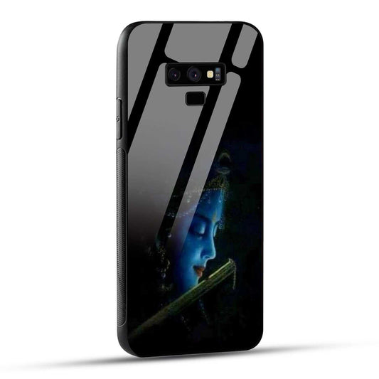Samsung Galaxy Note 9 Back Cover Lord Krishna Printed Glass Case