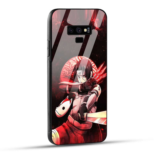 Samsung Galaxy Note 9 Back Cover Itachii Printed Glass Case
