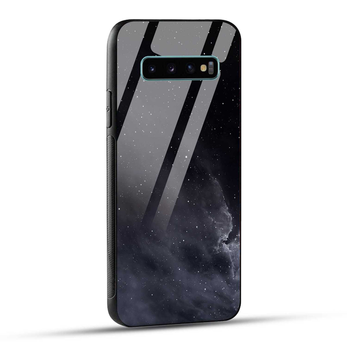 Samsung Galaxy S10 Plus Back Cover Stars In The Dark Printed Glass Case