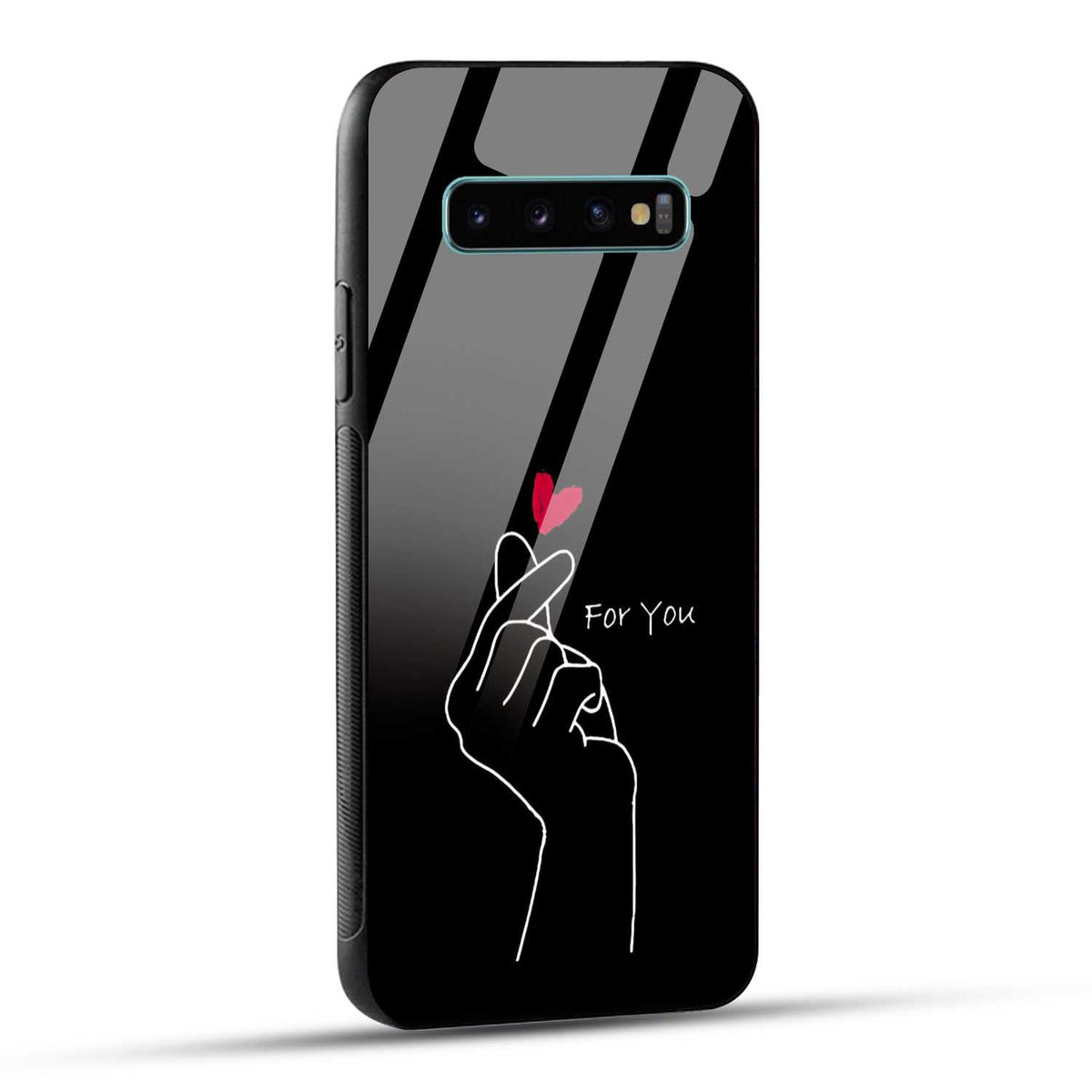 Samsung Galaxy S10 Plus Back Cover For You Printed Glass Case