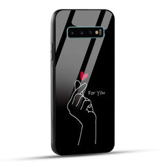 Samsung Galaxy S10 Plus Back Cover For You Printed Glass Case