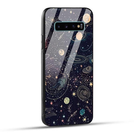 Samsung Galaxy S10 Plus Back Cover Beauty Of Multiverse Art Printed Glass Case