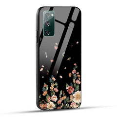 Samsung Galaxy S20 FE / S20 FE 5G Back Cover Floral Glass Case