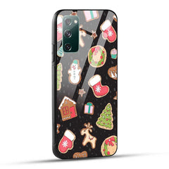 Samsung Galaxy S20 FE / S20 FE 5G Back Cover Cristmas Decorating Glass Case