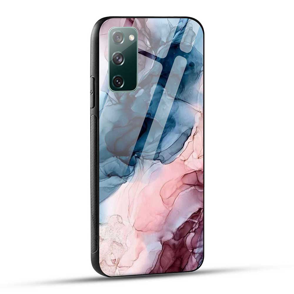 Samsung Galaxy S20 FE / S20 FE 5G Back Cover Marble Color Glass Case