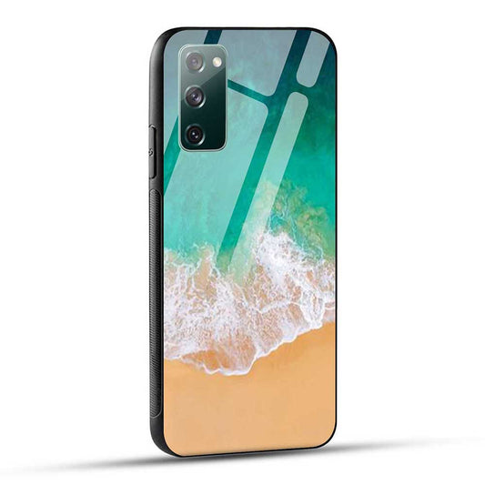 Samsung Galaxy S20 FE / S20 FE 5G Back Cover  Ocean Beach Glass Case